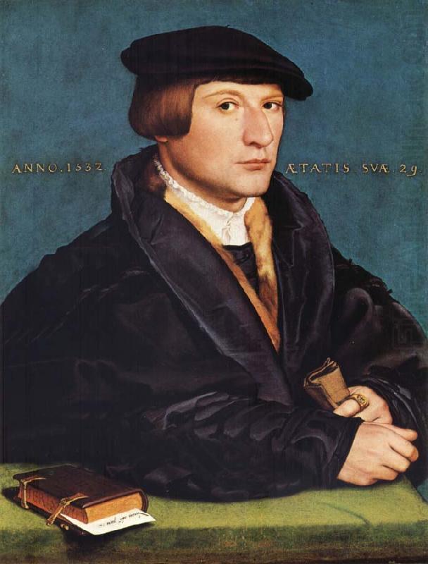 HOLBEIN, Hans the Younger Portrait of a Member of the Wedigh Family china oil painting image